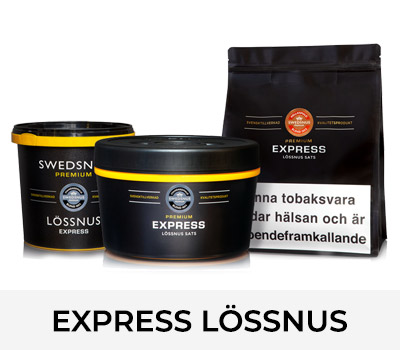 Beredning av Swedsnus Lössnus Express - Klar på 5 minuter